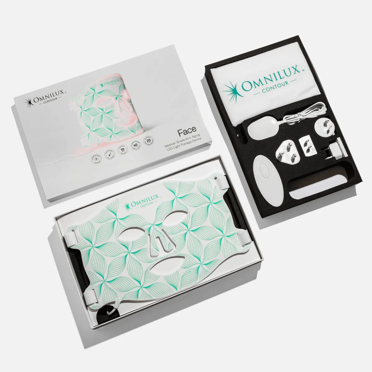 Omnilux Contour Face Red Light Mask Device